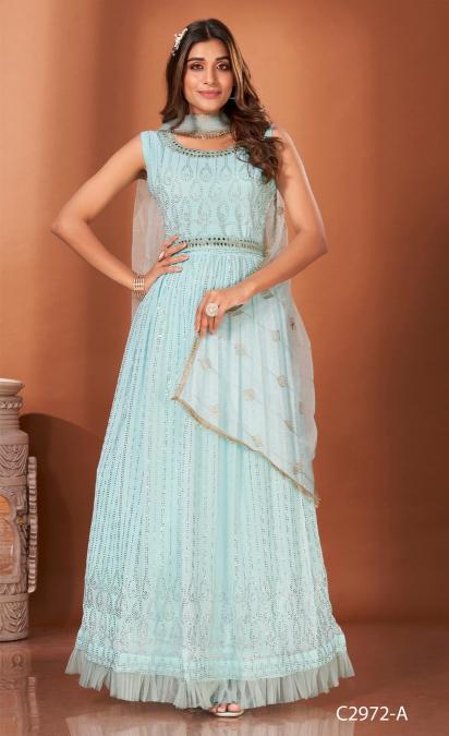 Amoha Trendz G2972 Fancy Designer Gown Collection