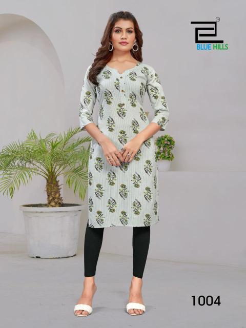 Blue Hills Hi Choice Vol 5 Premium Straight Kurti Collection