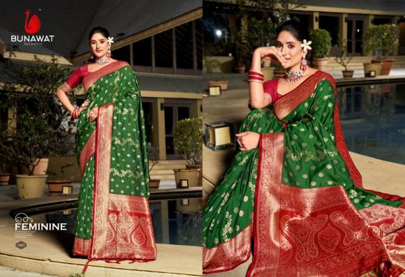 Bunawat Priyans Silk Banarasi Saree Collection