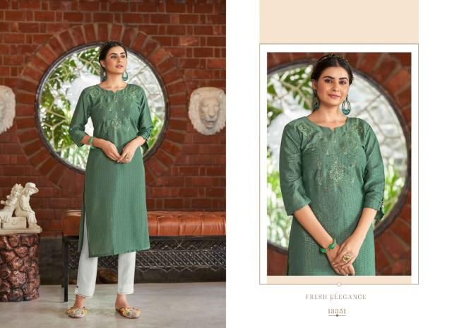 Kalaroop Alisha Designer Long Kurti Collection