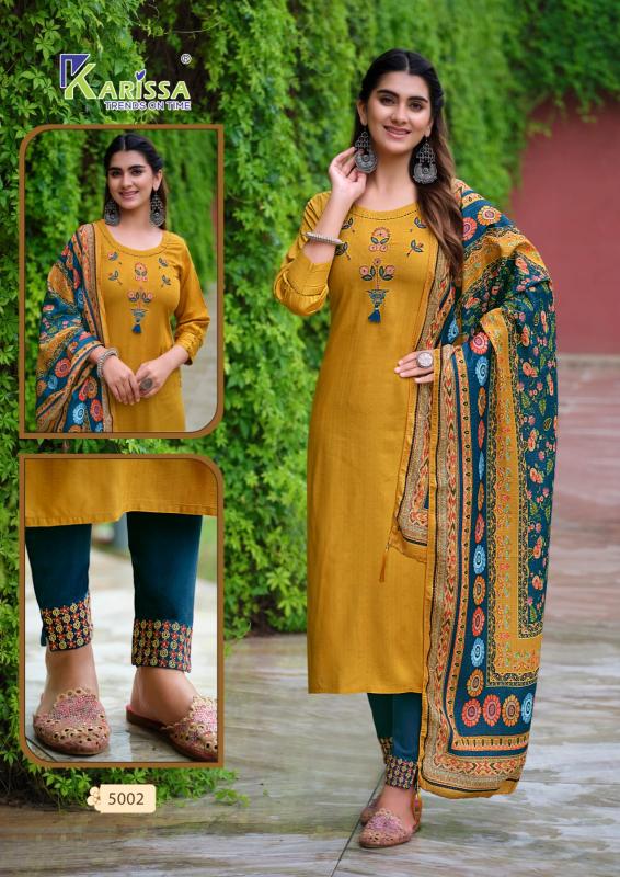 Karissa Bombay Beauty Vol 5 Premium Kurti Pant With Dupatta