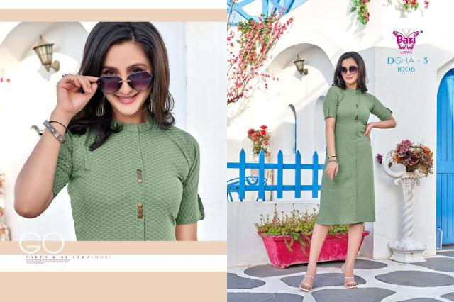 Pari Disha 5 Fancy Rayon Designer Kurti Collection