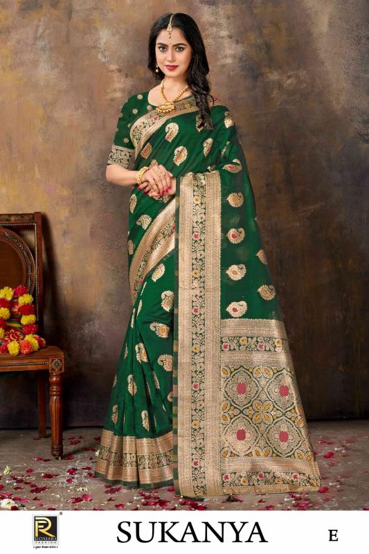 Ronisha Sukanya Banarasi Silk Saree Collection