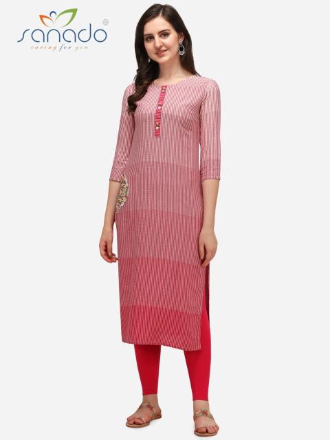 Sanado Daisy Viscos Long Kurti Collection