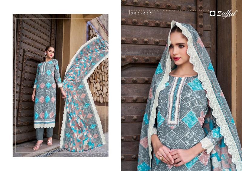 Zulfat Zohra Vol 3 Cotton Printed Designer Dress Material