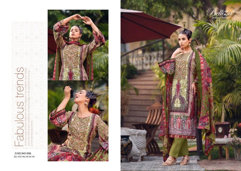 Belliza Naira Vol 64 Cotton Printed Dress Material Collection