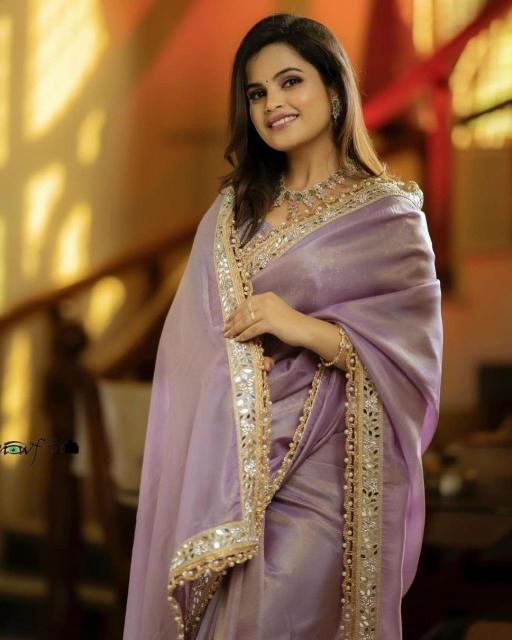 Bt 3106 Beautiful Moti With Mirro Work Saree Collection