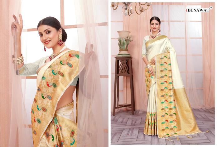 Bunawat Kashvika Paithani Silk Wedding Saree Collection