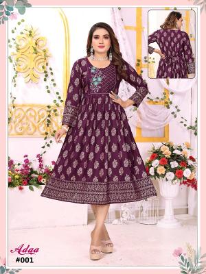 Fashion Talk Adaa Vol 2 Rayon Kurti Collection