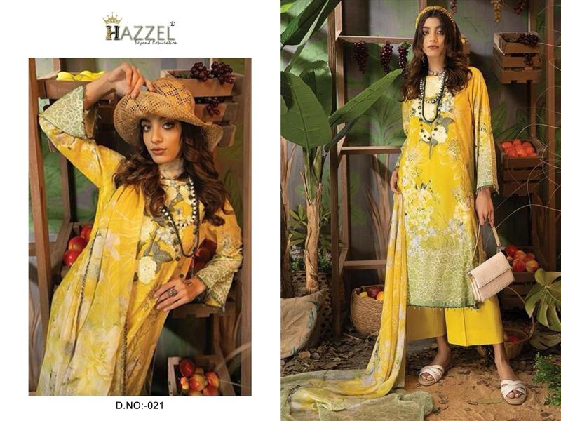 Hazzel 021 Cotton Dupatta