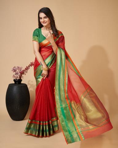 Maahi 116 Casual Wear Kota Doriya Cotton Saree Collection