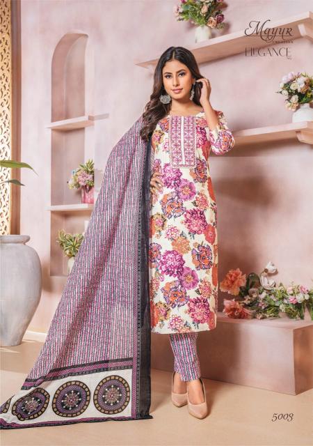 Mayur Elegance Vol 5 Printed Dress Material Collection