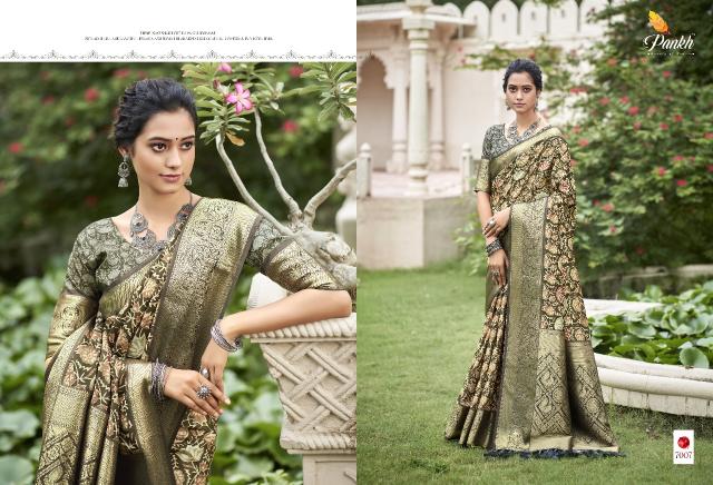 Pankh Kalakriti Designer Silk Saree Collection