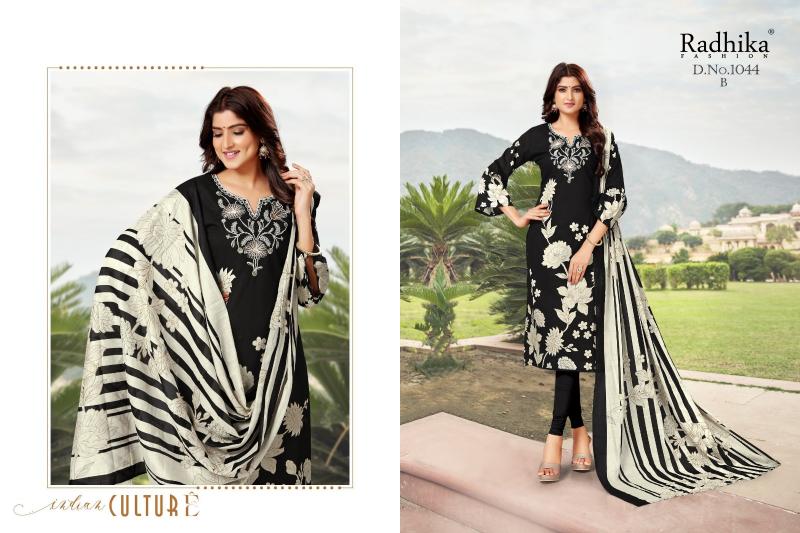 Radhika Azara Jackpot Cotton Dress Material Collection