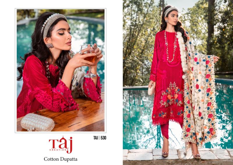 Taj 530 Cotton Dupatta