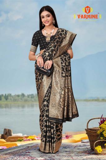 Varmine Amruti Vol 77 Silk Designer Saree Collection