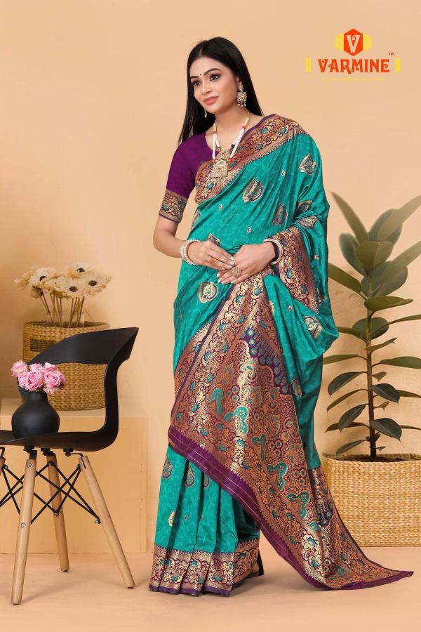 Varmine Amruti Vol 85 Silk Designer Saree Collection