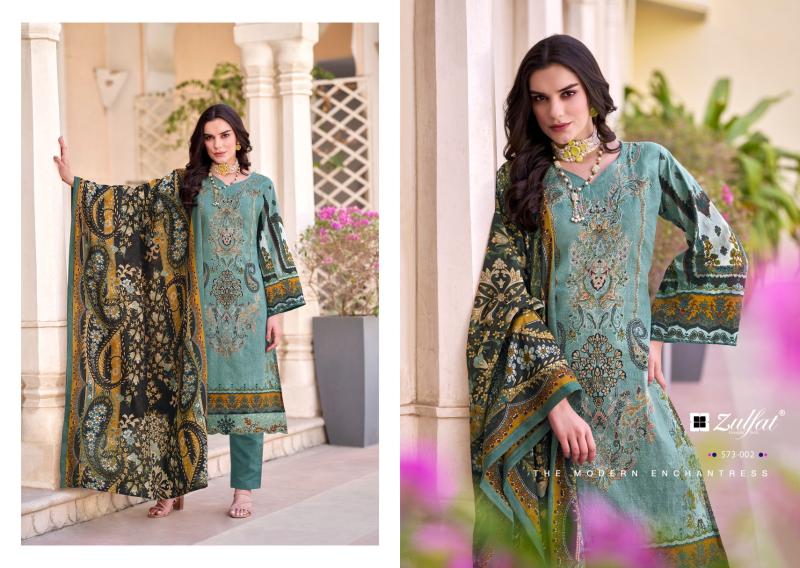 Zulfat Gulrez Vol 3 Cotton Printed Dress Material Collection