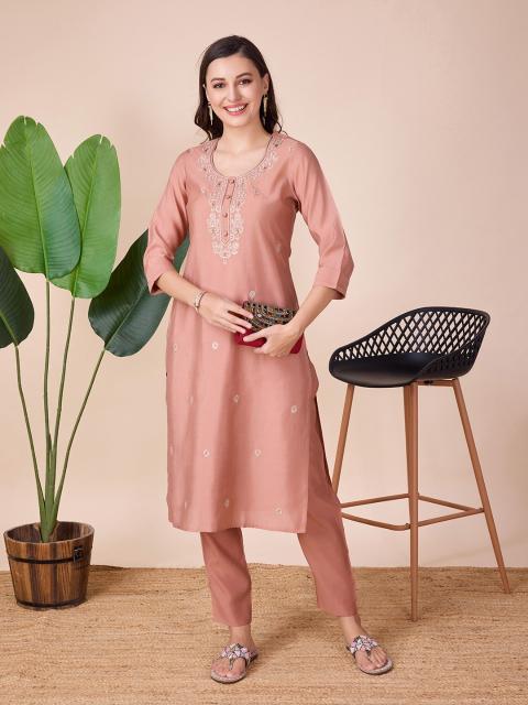 Va0149 And Va0150 Viscose Kurti With Bottom Collection