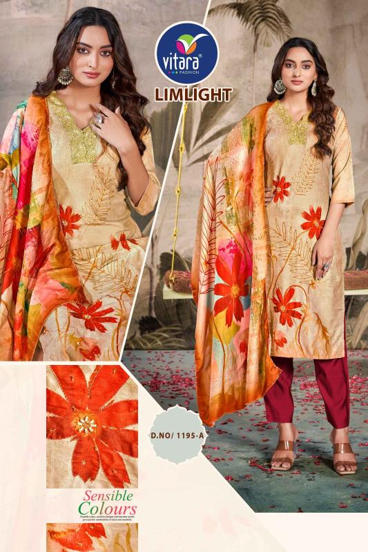 Vitara Limlight Kurti Bottom With Dupatta Collection