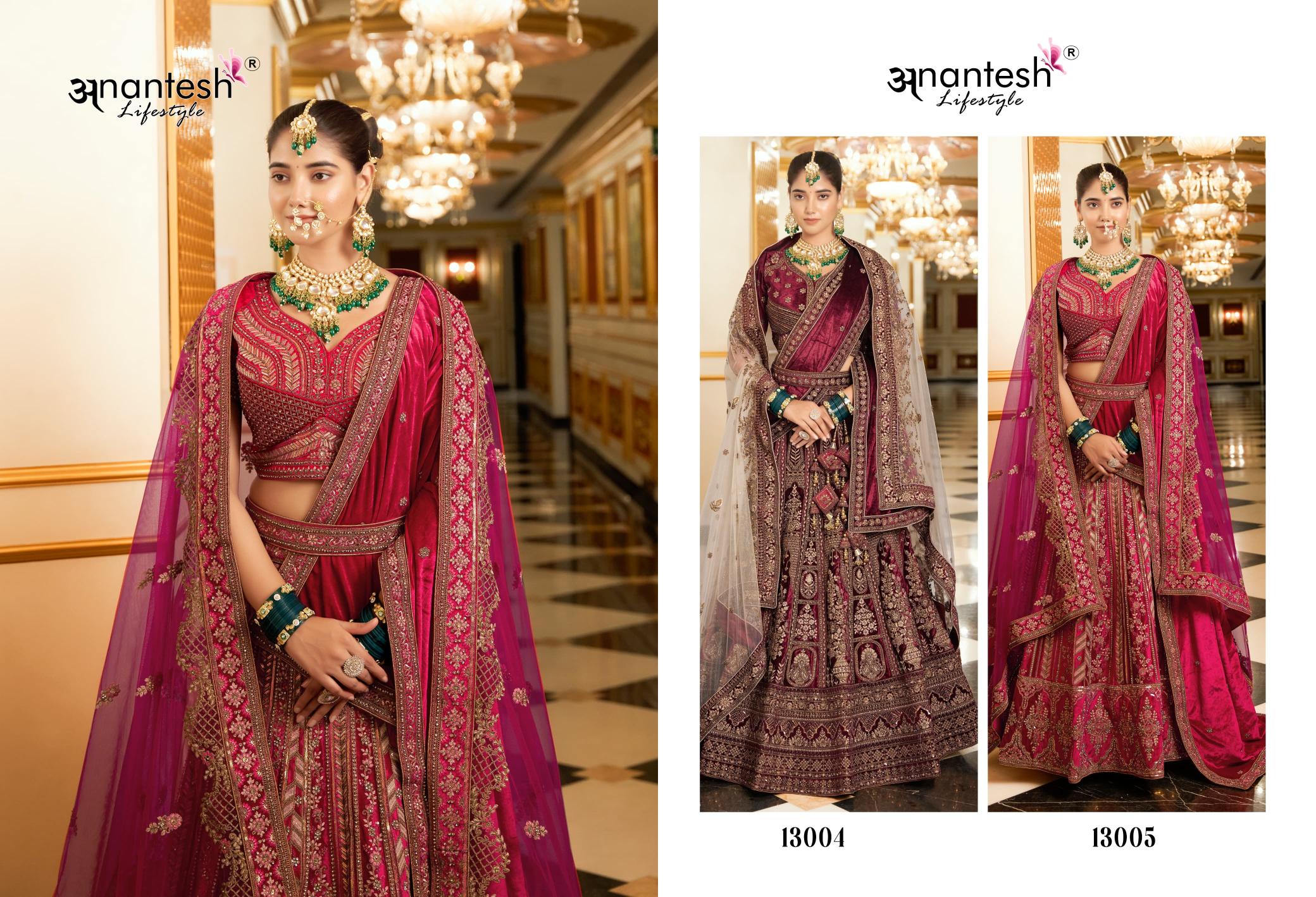 Anantesh Wedding Bride Vol 2 Designer Lehenga Choli Collection