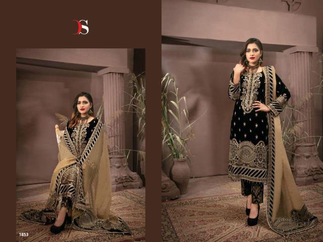 Deepsy Rangrasiya Velvet Collection Nx Pakistani Salwar Suit