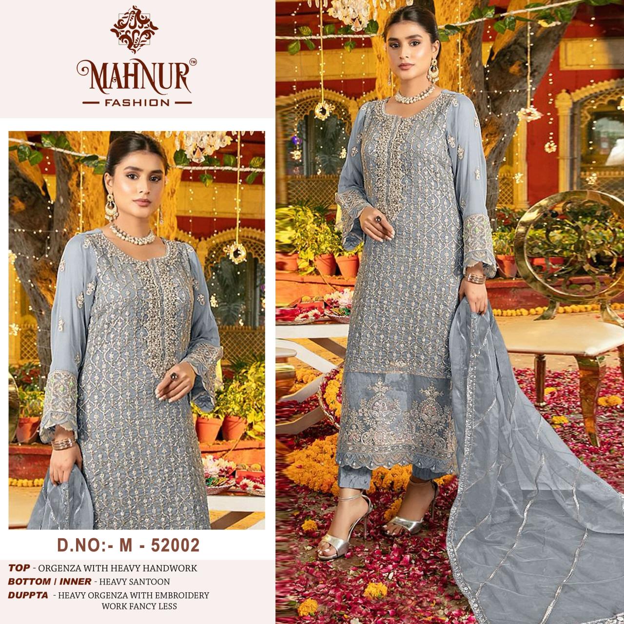 Mahnur Vol 52 Pakistani Salwar Kameez Collection