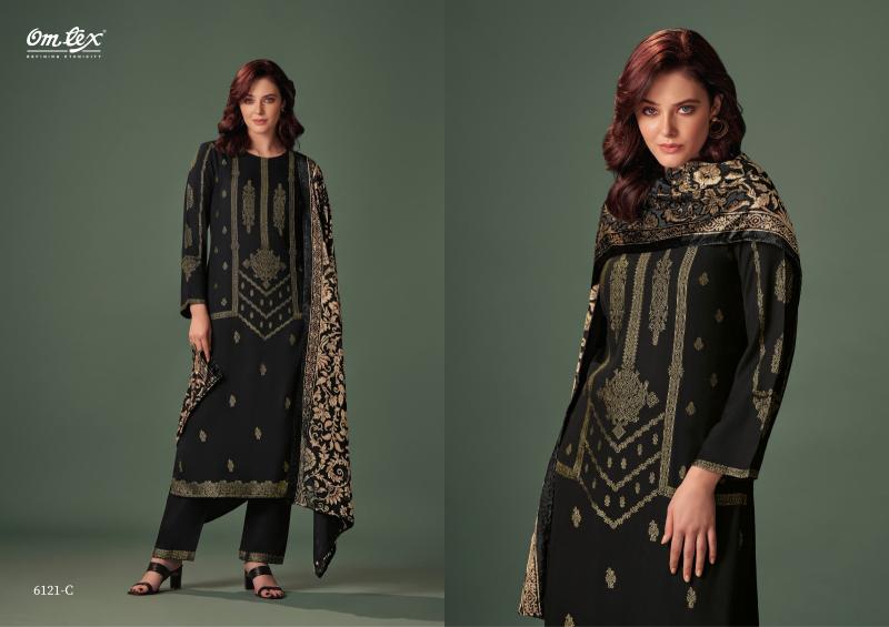 Omtex Sevi Pashmina Jacquard Salwar Kameez Collection