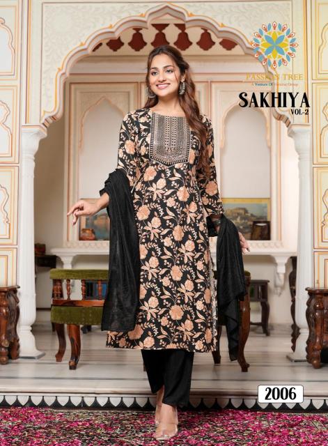 Sakhiya Vol 2 By Passion Tree Ready Made Collection