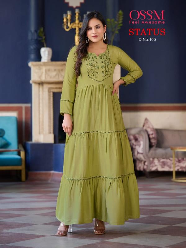 `Fancy Party Wear Designer Long Kurti Collection