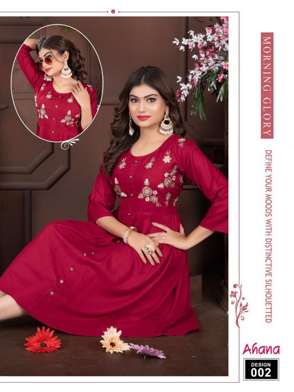 `Sequence Embroidery Kurti Collection