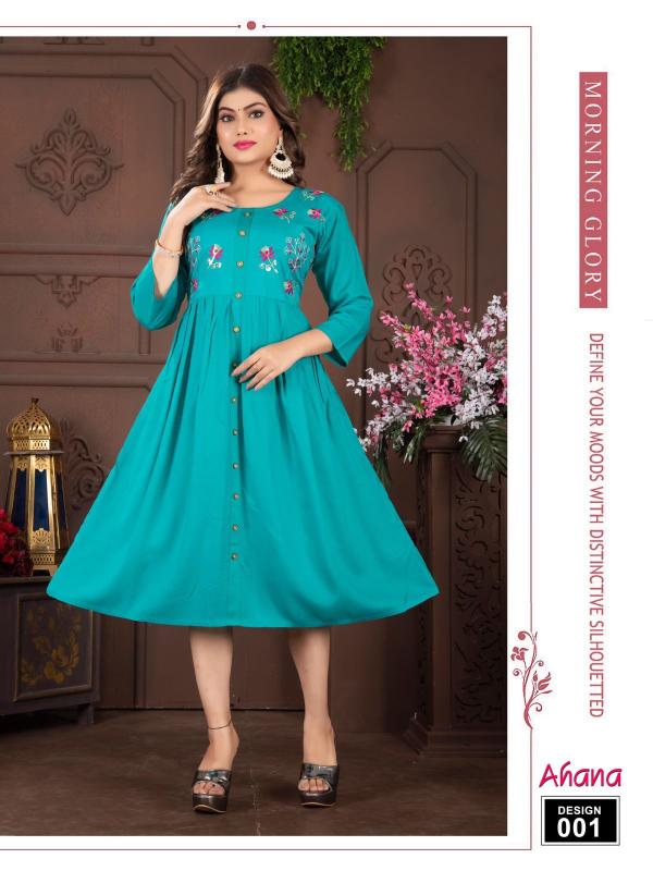 `Sequence Embroidery Kurti Collection