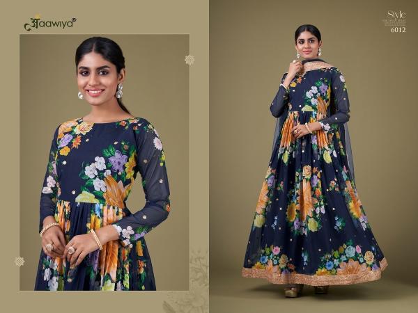 Aawiya Floral Vol 1 Georgette Gown Collection