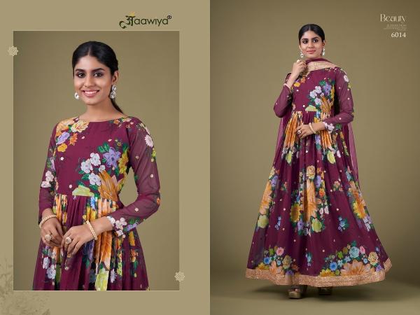 Aawiya Floral Vol 1 Georgette Gown Collection