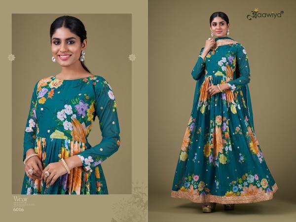 Aawiya Floral Vol 1 Georgette Gown Collection