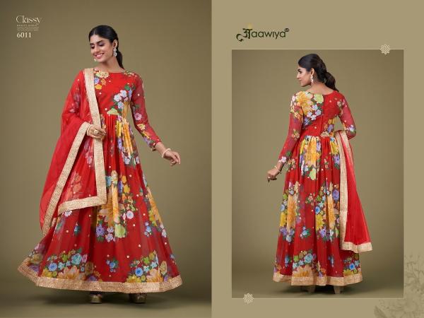 Aawiya Floral Vol 1 Georgette Gown Collection