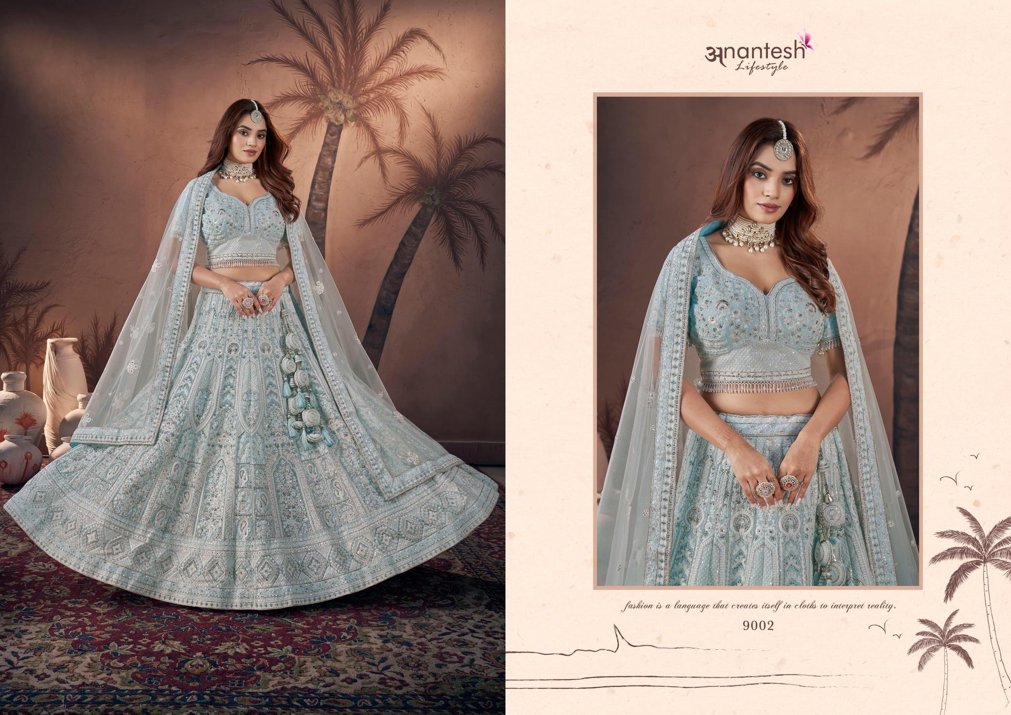 Anantesh Bridal Couture 2024 Designer Lehenga Choli Collection