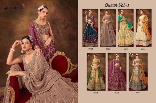 Anantesh Queen Vol 1 Designer Lehenga Choli Collection