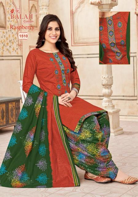 Balaji Raspberry Vol 15 Cotton Dress Material Collection