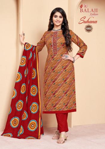 Balaji Suhana Vol 1 Cotton Printed Dress Material Collection