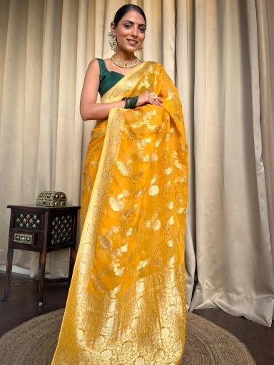 Banarasi 4096 Fancy Soft Silk Saree Collection