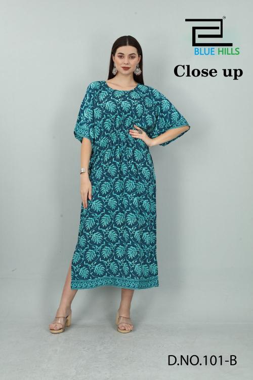 Blue Hills Close Up Vol 1 Casual Wear Long Kurti Collection