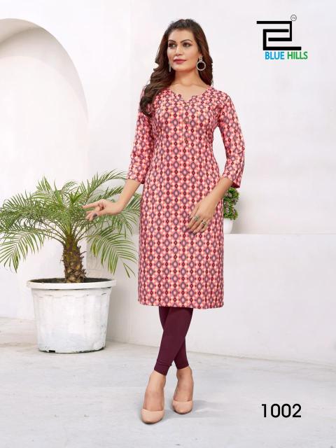 Blue Hills Hi Choice Vol 5 Premium Straight Kurti Collection