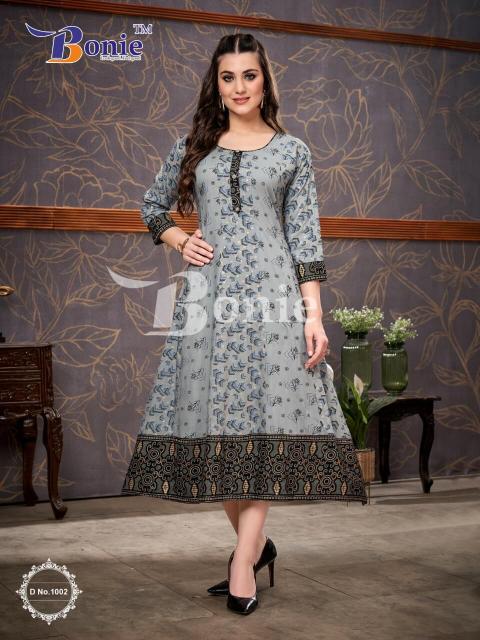 Bonie Suhana Designer Fancy Long Kurti Collection