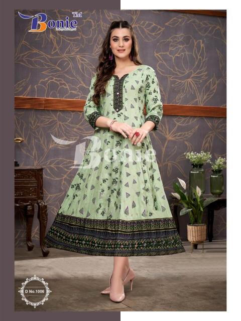 Bonie Suhana Designer Fancy Long Kurti Collection