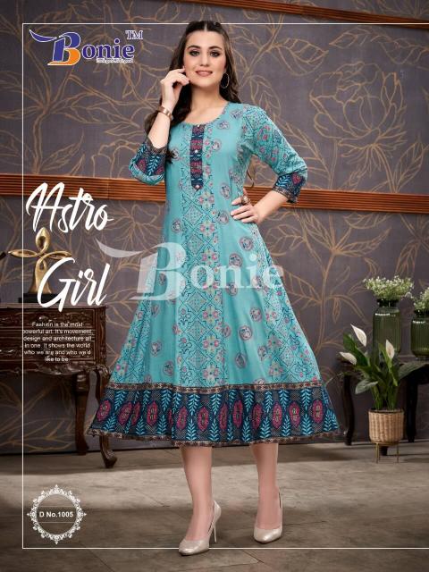 Bonie Suhana Designer Fancy Long Kurti Collection