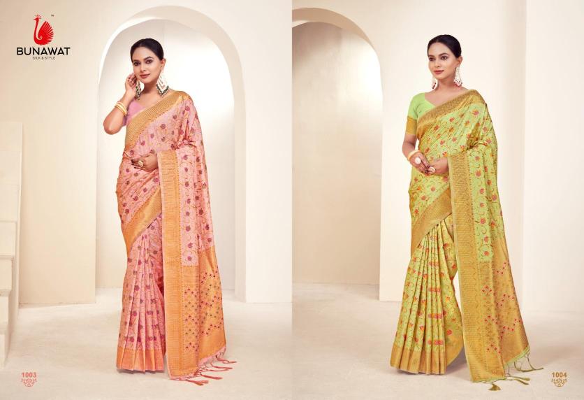 Bunawat Kalakriti Festival Wear Banarasi Silk Saree Collection