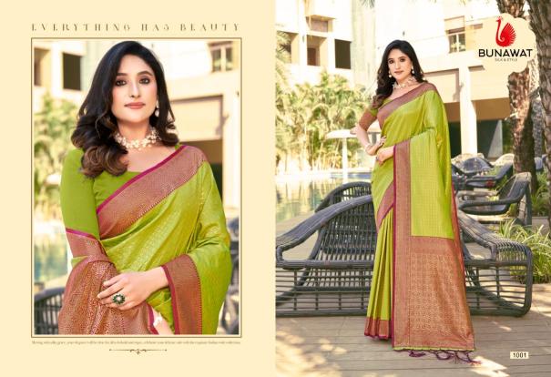 Bunawat Mangala Silk Wedding Wear Banarasi Saree Collection