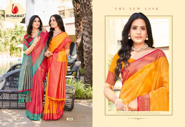 Bunawat Mangala Silk Wedding Wear Banarasi Saree Collection