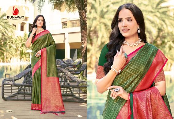 Bunawat Mangala Silk Wedding Wear Banarasi Saree Collection